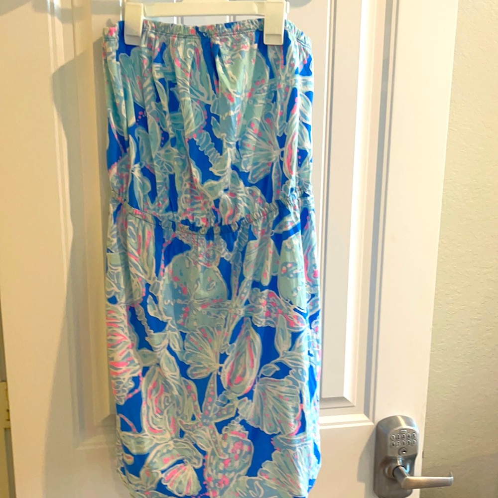 Lilly Pulitzer woman’s strapless dress size medium